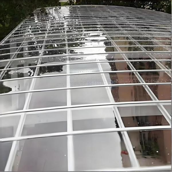 Cheap Weather Resistant 1.2g/Cm3 solid polycarbonate roofing sheets With Anti UV for sale