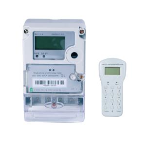 Direct Access Type Single Phase Prepaid Energy Meter with High Frequency and Low Starting Current