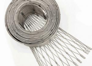 China 1mm 1.5mm Stainless Steel Rope Wire Mesh Net For Stair Balustrade on sale