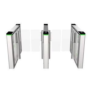 China Automatic Opening Fast Lane High Speed Access Control Gates BLDC Servo Motor Swing Arm on sale