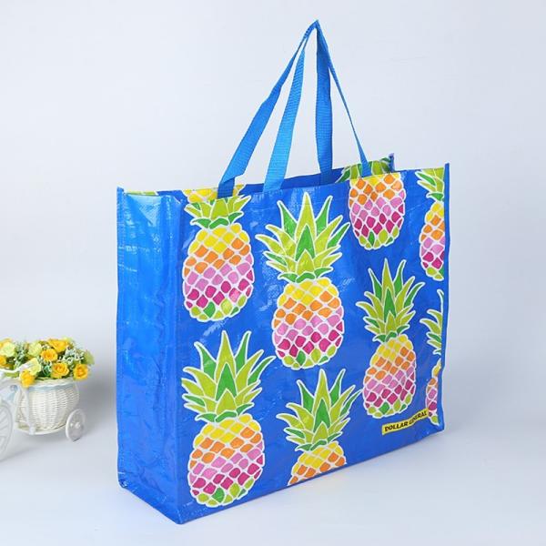 Cheap Custom Laminated Polypropylene Non Woven Shopping Bag Environmentally Friendly for sale