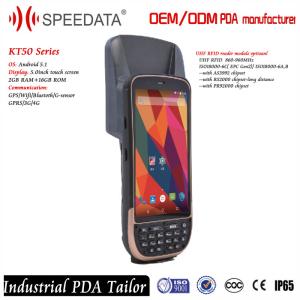 Long Range Handheld UHF RFID Reader Terminal PDA Wireless 860 - 960MHZ Quad Core Processor