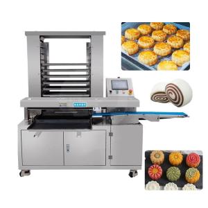 China Baked Food Protein Bar Tray Electric Sweetball Form And Arrange Machine On Bakery on sale