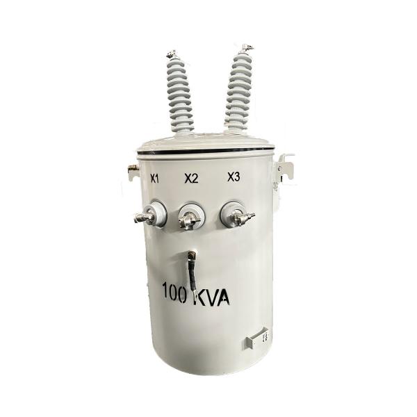 Cheap Single Phase Pole Mounted Transformer 23KV To 240V  Meet ANSI IEEE Standards for sale