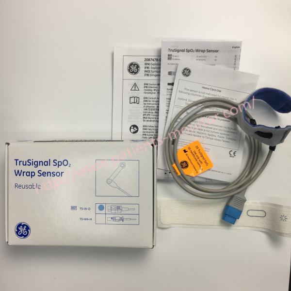 Cheap TS-W-D Patient Monitor Accessories  GE Ohmeda TruSignal 9 Pin Spo2 Wrap Sensor Reusable 1m 3.3ft for sale