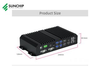 Android 12 Industrial Control Meida Player Box WIFI BT LAN RS232 RS485 4K Hardware Decoding RK35888