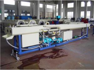 China Plastic Pipe Extrusion Line , PVC Twin Pipe Extrusion Production Line , pvc Double Screw Pipe Making Machine on sale