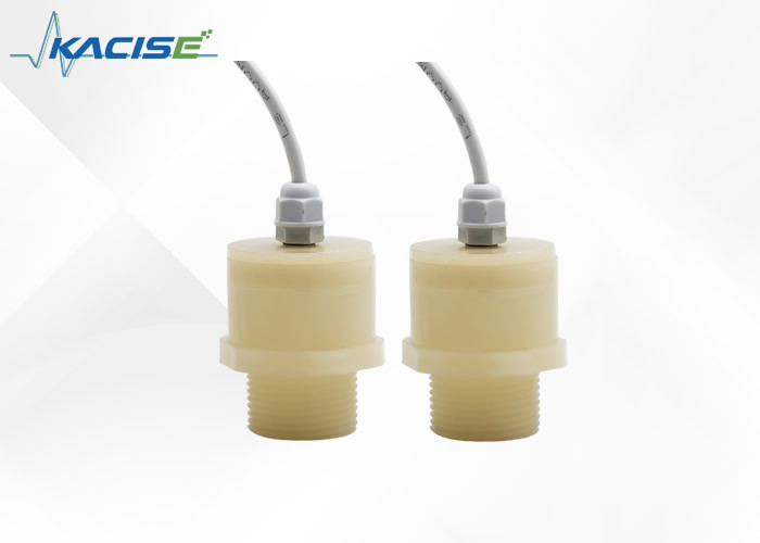 Waterproof NPT PTFE RS485 Output Ultrasonic Water Level Sensor Low Power Consumption