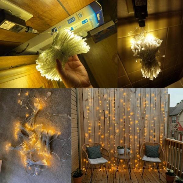Cheap Twinkle Star 66FT LED Fairy String Lights USB Powered With Remote Control for sale