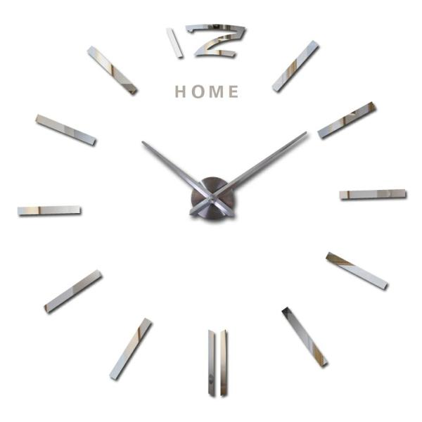 Cheap DIY 3D Large Size Acrylic Wall Clock for sale