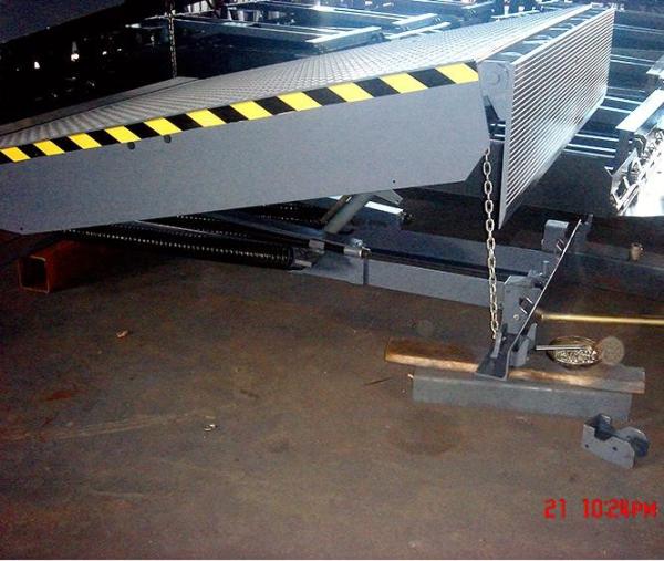 Cheap Industrial Manual Operation Mechanical Dock Leveler With High Strength Steel for sale