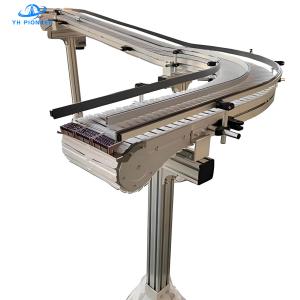 China Customizable Bottle Chain Conveyor with Q235 / SUS304 Chain Material and Various Voltage Options on sale