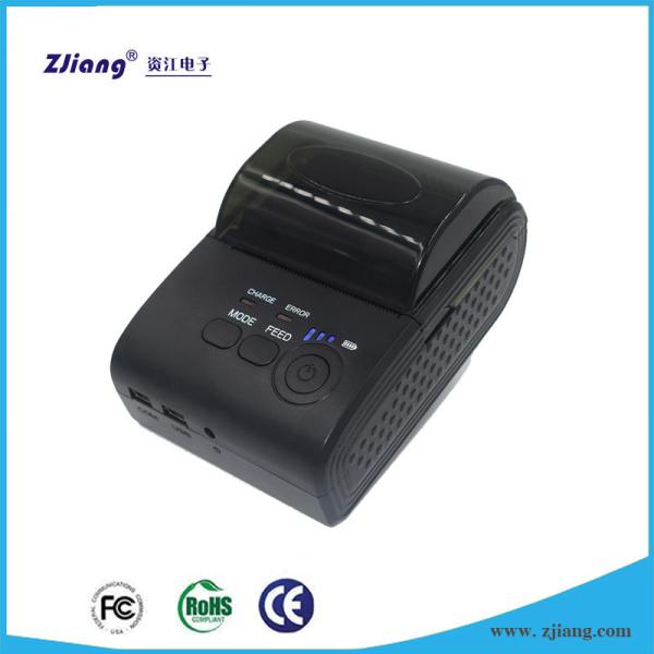 Cheap OEM Wireless Portable Printer Mobile , 58mm Bluetooth Receipt Printer for sale