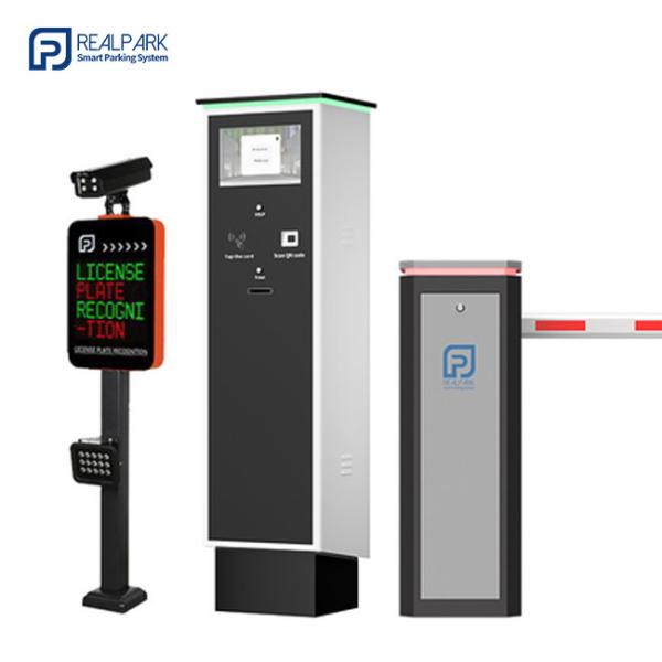 Cheap 24VDC Motor Car Park Barrier Arm Smart Barrier Gate For LPR Parking Solution for sale