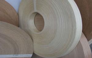 China Natural  Wood Edge Banding Veneer For MDF , 0.3mm - 3.5mm Thickness on sale