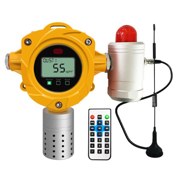 Cheap Wall mounted Fixed Real Time Air Quality Monitoring System  PM2.5 PM10 Dust Detector for sale