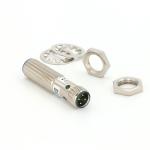 M12 Connector Inductive Sensors PNP NC Quasi Flush Detection Distance 2mm