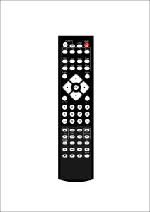 China Multi - Color  IR Universal Remote , Infrared Television Remote Control Elegant Outlook on sale