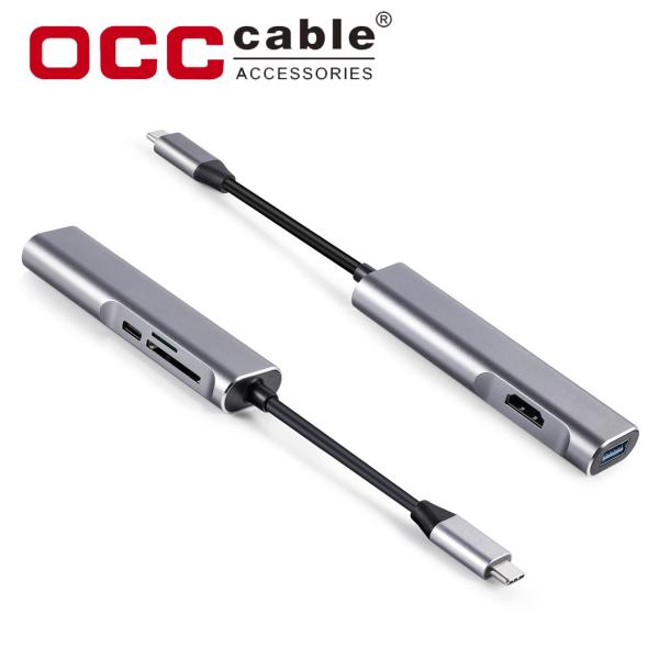 Cheap 5 In 1 USB C Hubs for sale