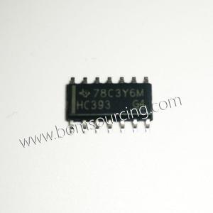 China Asynchronous Reset Binary Counter IC 2 Element 4 Bit Negative Edge SN74HC393D HC393 on sale