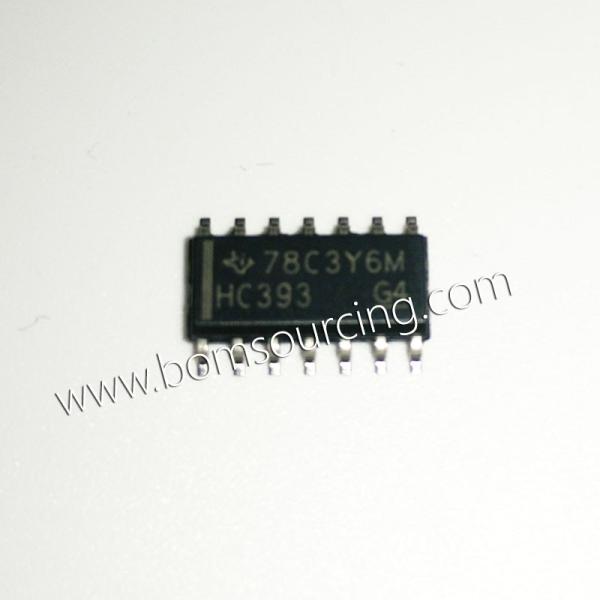 Asynchronous Reset Binary Counter IC 2 Element 4 Bit Negative Edge SN74HC393D
