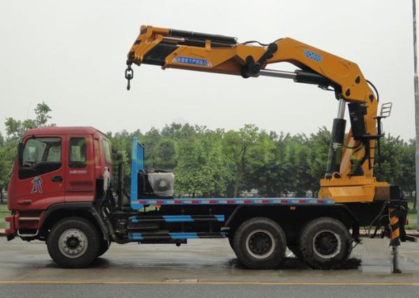 Cheap heavy Duty CCS Folding Boom 16t Lorry Mounted Crane for sale