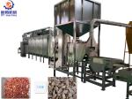 Efficient Dry Peanut Processing Machine Skin Peeling And Half Breaking Function