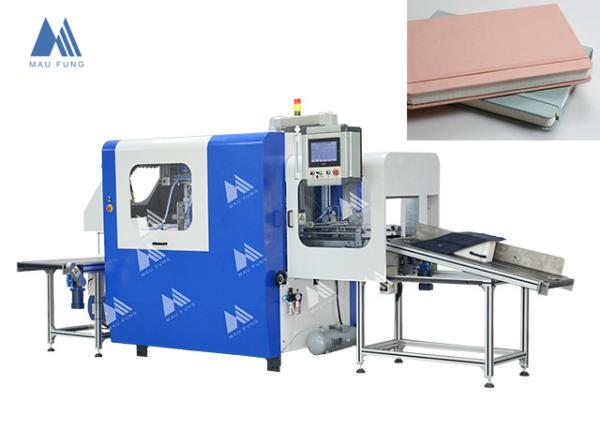 Cheap Fully Auto Hard Cover Elastic Band Applying Machine For Notebook Elastic Band Binding MF-FEM450 for sale