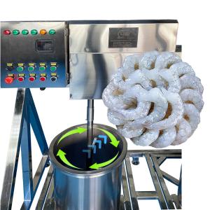 Shrimp soaking blender shrimp processing machine Immersion Mixer Insulation barrel mixer automatic mixer