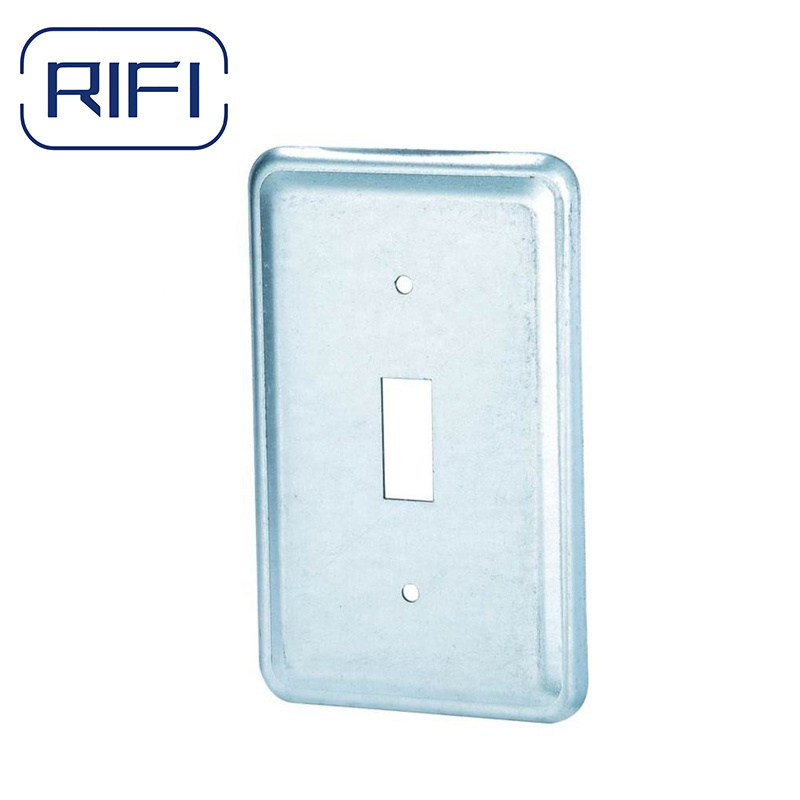 UL 4&quot; Octagonal Box Blank Cover Electrical Conduit Box Blind Cover Thickness 0.8-1.6mm
