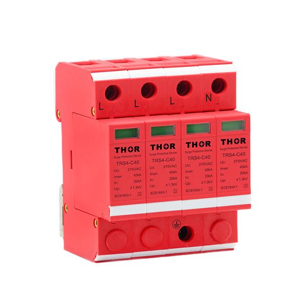 Cheap Power surge protector device 40KA lightning protection TVSS surge arrester for sale
