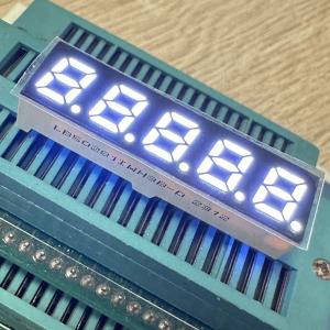 Best 5 Digit 7mm 7 Segment LED Display Common Anode Ultra Bright White for Frequency Converter wholesale