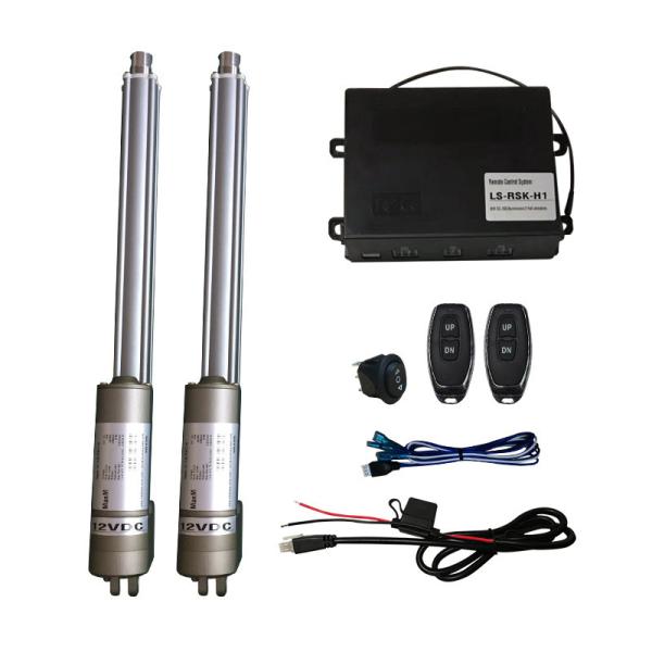 Two Programmable Synchronized Hall Effect Sensor Linear Actuators IP54 With