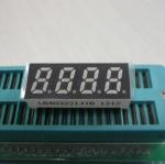 0.32 Inch Green Four Digit 7 Segment Led Display Temperature Humidity Indicator