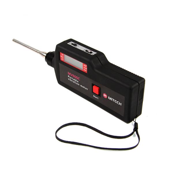 Cheap Colorful Display Portable Vibration Meter With ±5% Measured Value MV800C for sale