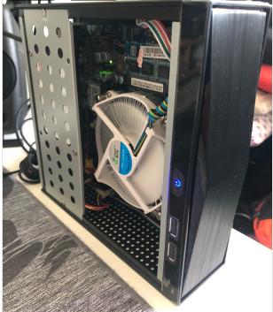 Cheap Light Weight SKTC 60mm Width Mini ITX Industrial Case for sale