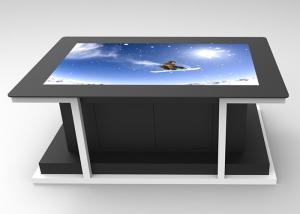 China 3G 4G Module Interactive LCD Touch Screen Table 1920*1080 Interactive Information Kiosk on sale