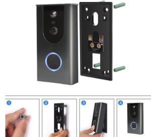 China WiFi Smart Visual Intercom Enabled WIFI Video Doorbell Camera Smart Security Wifi Ring Video Doorbell with Night Vision on sale