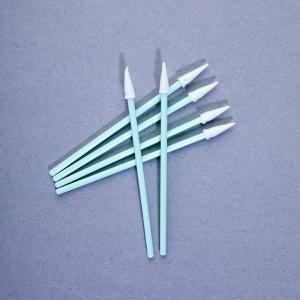 TX750 Type Sharp Foam Tip Swabs 76mm Length Dust Remove Lint Free Industrial Swab