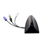 High Performance IBS Components Magnetic Shark Fin AM/FM/DAB Antenna With 1m