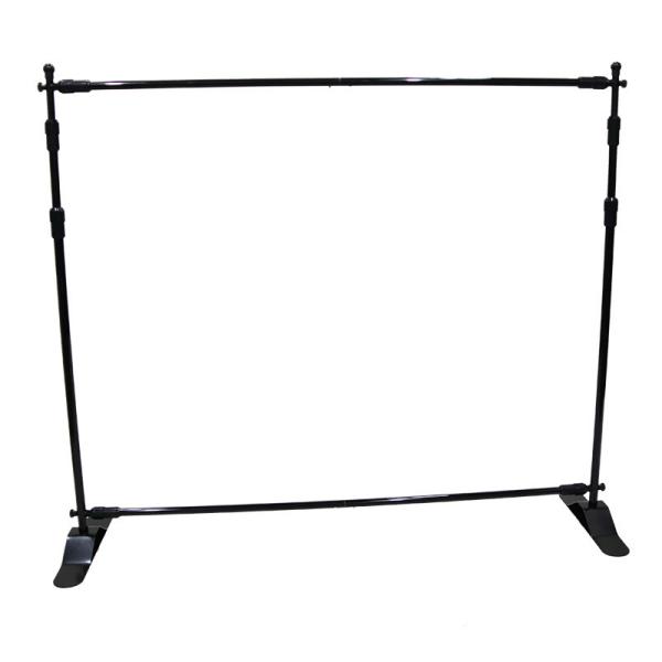 Cheap Large Graphic Adjustable Display Stand , Backwall Telescopic Backdrop Stand for sale