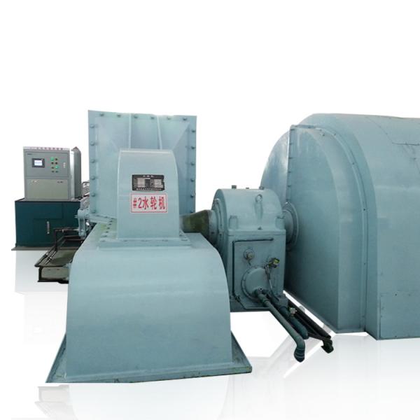 Cheap Hydroelectric Pelton Turbine Generator High Head Performance for Power Generation at 600RPM and Design Head of 100m To 700m for sale