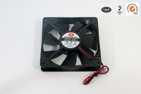 Cheap 120x120x38mm DC Computer Fan Lead Wire AWG26 Signal Output Option For Cooling CPU for sale