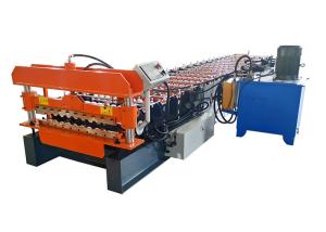 China PPGL 15 Steps Roof Sheet Rolling Machine Hydraulic Driven on sale