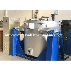 Best Natural Gas Fired Metal Melting Furnace Copper With Vesuvius Crucible wholesale