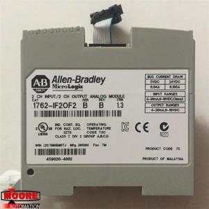 China 1762-IF20F2 1762IF20F2  Allen Bradley MicroLogix 1200 series module. It is an Analog Input-Output (I/O) module. on sale