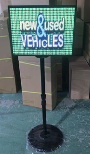Cheap P5 Customized SDK LED Display SMD2121 LED Banner Board With Stand for sale