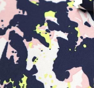 China Smooth Surface Printed Polyester Fabric , Fashionable 270T Printed Satin Fabric on sale