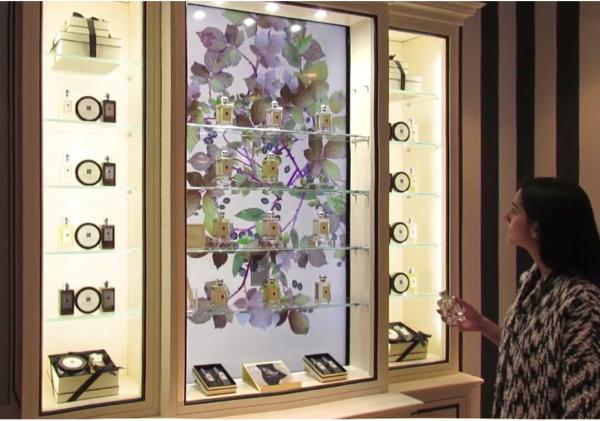 Cheap Customized Interactive Showcase Interactive Display Case For Shopping And Museum for sale