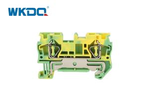 Best JST 4-PE Spring Terminal Block Connector Green Color 800V/41A 4mm Cross Section wholesale